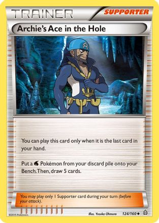 Archie's Ace in the Hole (124/160) [XY  Primal Clash] Normal - Uncommon