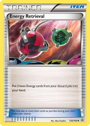 Energy Retrieval (126/160) [XY  Primal Clash] Normal - Uncommon