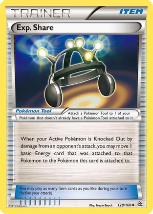 Exp. Share (128/160) [XY  Primal Clash] Normal - Uncommon