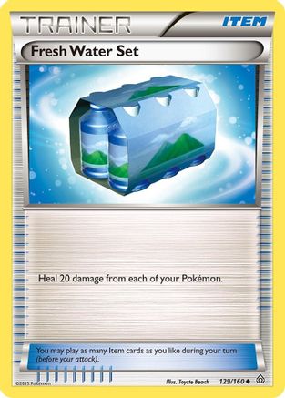 Fresh Water Set (129/160) [XY  Primal Clash] Normal - Uncommon