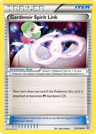 Gardevoir Spirit Link (130/160) [XY  Primal Clash] Normal - Uncommon