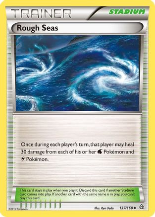 Rough Seas (137/160) [XY  Primal Clash] Normal - Uncommon