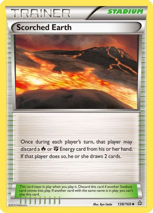 Scorched Earth (138/160) [XY  Primal Clash] Normal - Uncommon