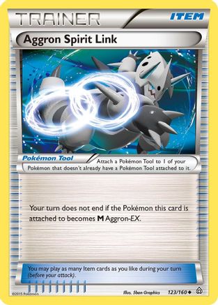 Aggron Spirit Link (123/160) [XY  Primal Clash] Normal - Uncommon