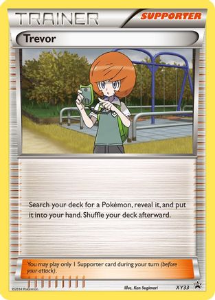 Trevor - XY33 (XY33/211) [XY Promos] Normal - Promo