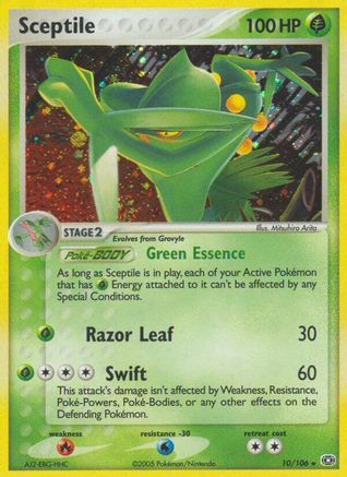 Sceptile (10/106) [Emerald] Reverse Holofoil - Holo Rare