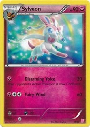Sylveon (#15 - Non-Holo) (15) [XY Trainer Kit Sylveon & Noivern] Normal - Common