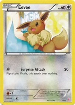 Eevee (21) [XY Trainer Kit Sylveon & Noivern] Normal - Common