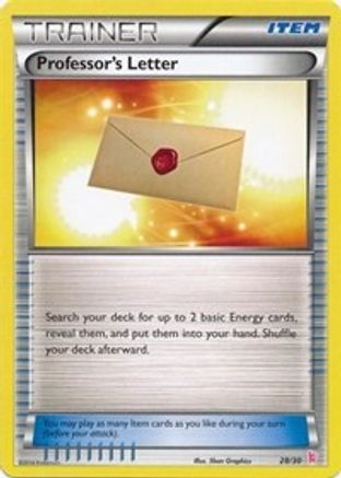 Professor's Letter (Sylveon) (28) [XY Trainer Kit Sylveon & Noivern] Normal - Common