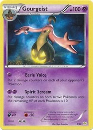 Gourgeist (2) [XY Trainer Kit Sylveon & Noivern] Normal - Common