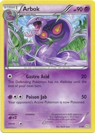 Arbok (3) [XY Trainer Kit Sylveon & Noivern] Normal - Common