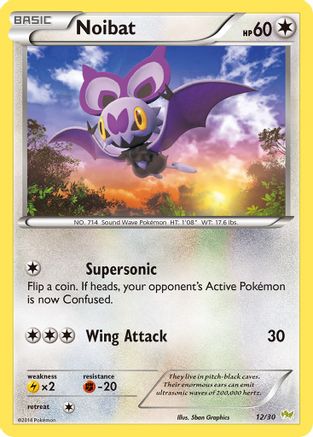 Noibat (#12)  XY Trainer Kit Sylveon & Noivern - Common