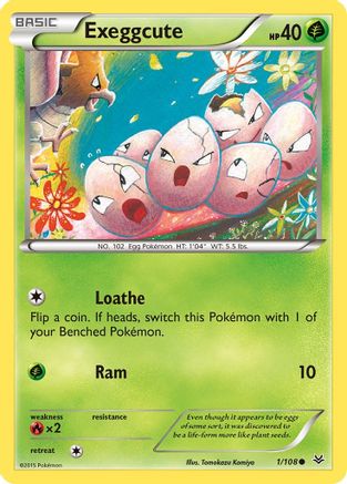 Exeggcute (001/108) [XY  Roaring Skies] Normal - Common