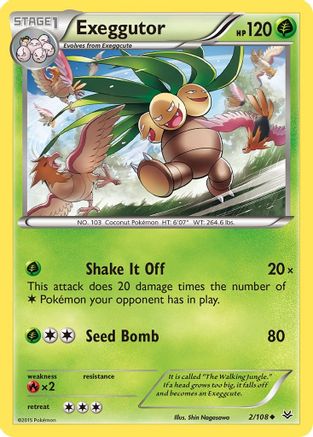 Exeggutor (002/108) [XY  Roaring Skies] Normal - Uncommon