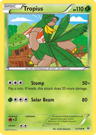 Tropius (12/108) [XY  Roaring Skies] Normal - Uncommon