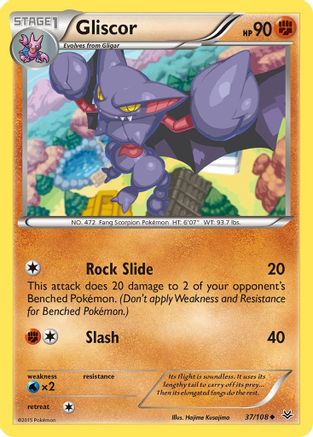 Gliscor (37/108) [XY  Roaring Skies] Normal - Uncommon