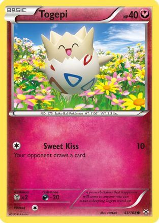Togepi (043/108) [XY  Roaring Skies] Normal - Common