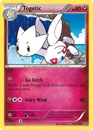 Togetic (044/108) [XY  Roaring Skies] Normal - Uncommon