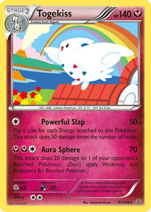 Togekiss (045/108) [XY  Roaring Skies] Normal - Rare