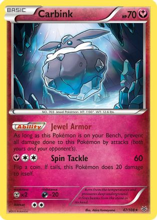 Carbink (047/108) [XY  Roaring Skies] Normal - Rare