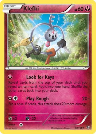 Klefki (048/108) [XY  Roaring Skies] Reverse Holofoil - Rare