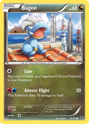 Bagon (055/108) [XY  Roaring Skies] Normal - Common