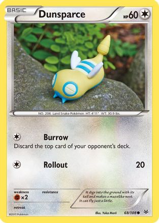 Dunsparce (068/108) [XY  Roaring Skies] Normal - Common