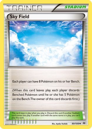 Sky Field (089/108) [XY  Roaring Skies] Normal - Uncommon