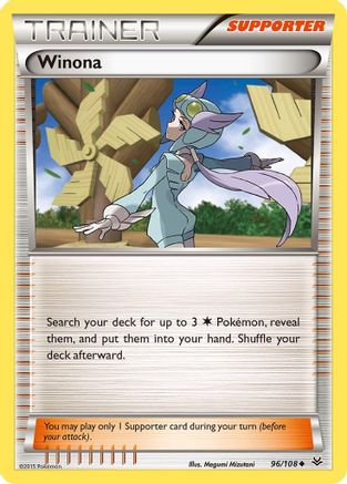 Winona (096/108) [XY  Roaring Skies] Normal - Uncommon