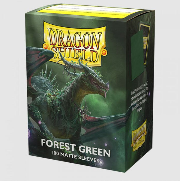 Sleeves: Dragon Shield: Matte: Forest Green (100)