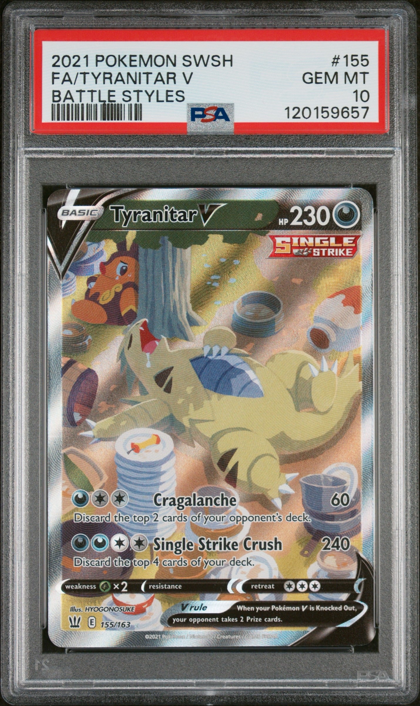 Tyranitar V Battles Styles