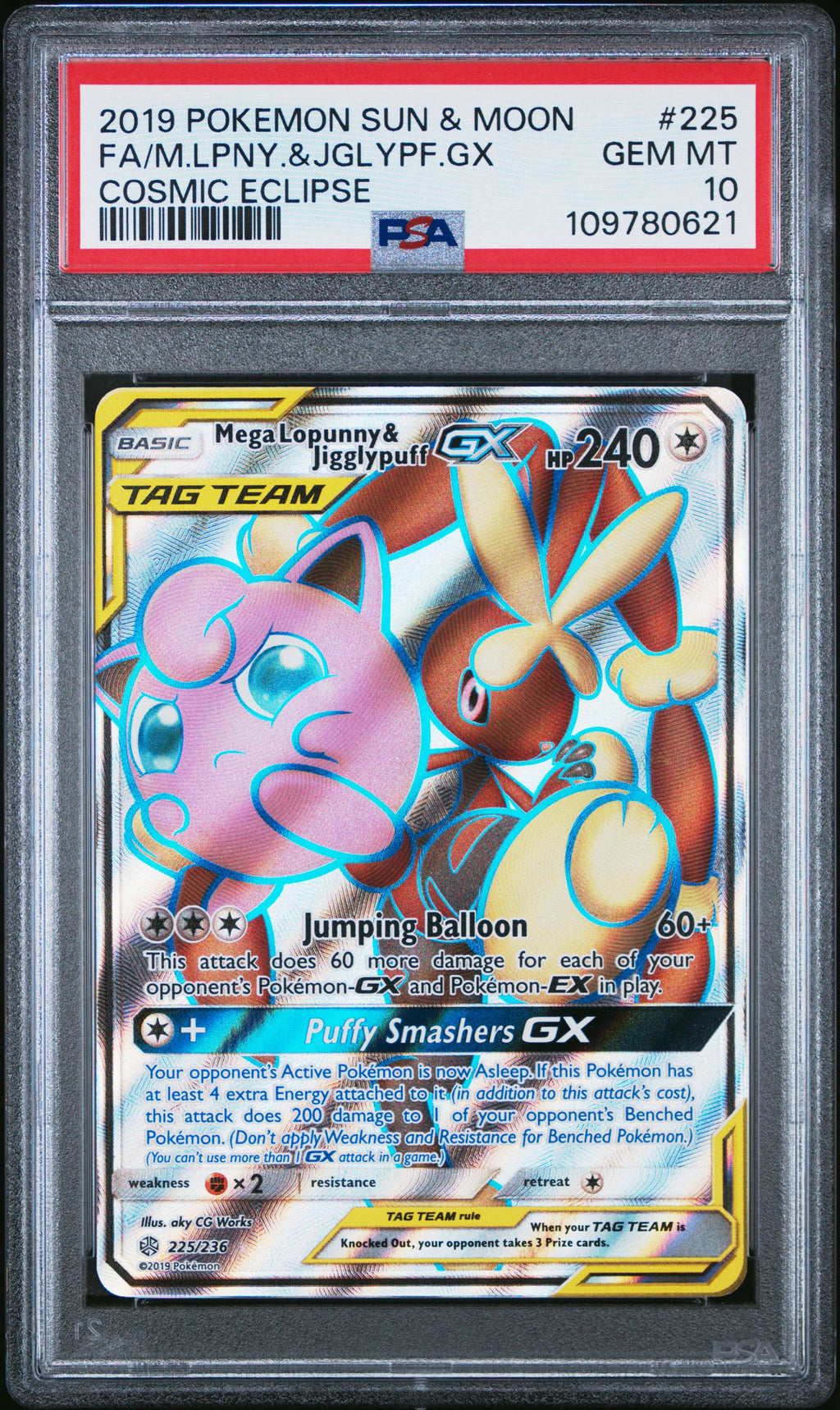Mega Lopunny & Jigglypuff GX