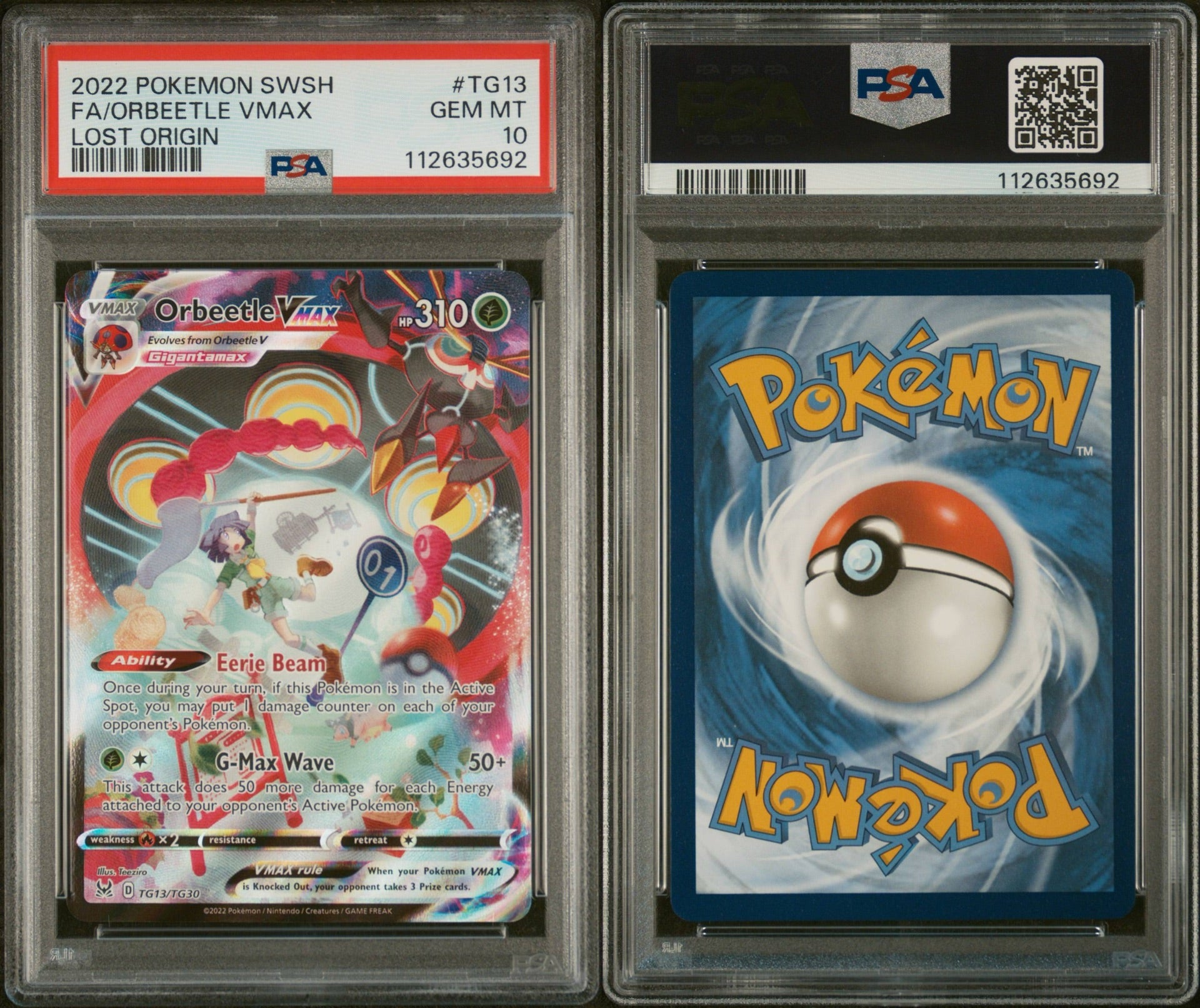 Orbeetle Vmax Lost Origin