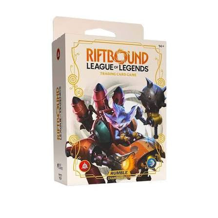 Riftbound - League of Legends TCG - Spiritforged - Champion Deck Display: Rumble