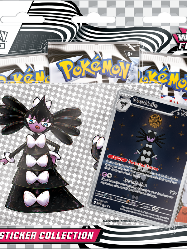 POKEMON SV10.5 WHITE FLARE TECH STICKER COLLECTION