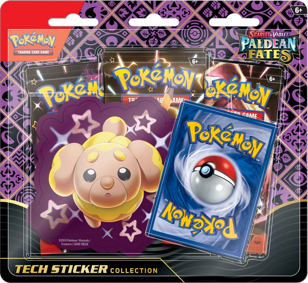 Paldean Fates Tech Sticker Collection (Random Artwork)