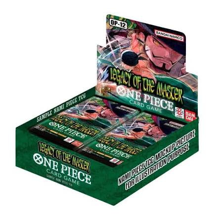 ONE PIECE CG OP-12 LEGACY OF THE MASTER BOOSTER (12/24/12)