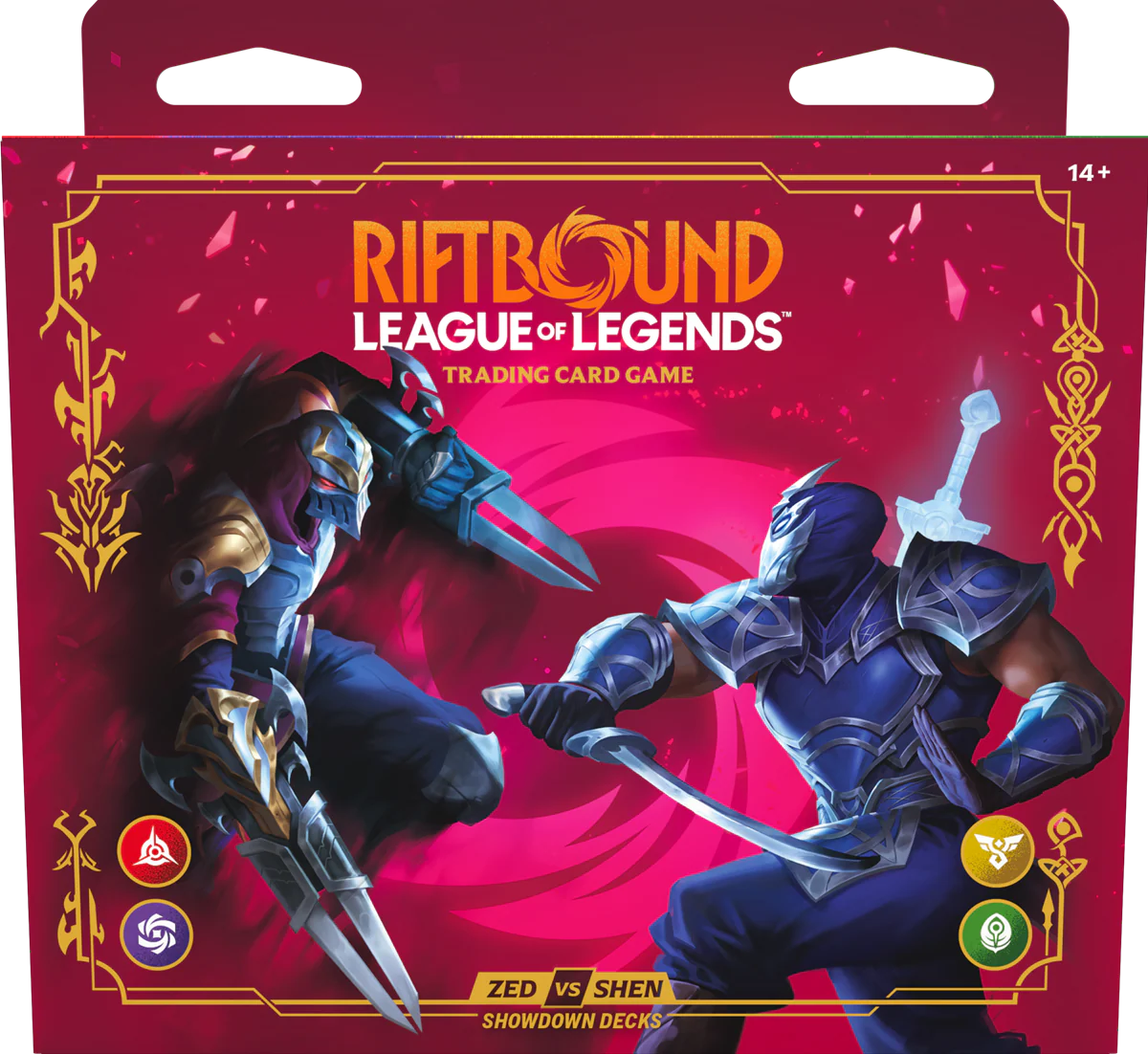 RIFTBOUND: LEAGUE OF LEGENDS - SHOWDOWN DECK - VENDETTA ZED VS SHEN (PRE-ORDER)