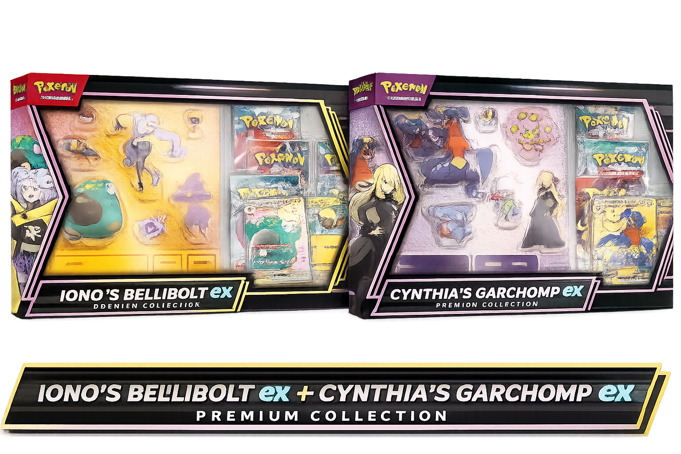 Iono Bellibolt x Cynthia Garchomp bundle ( Exclusive )