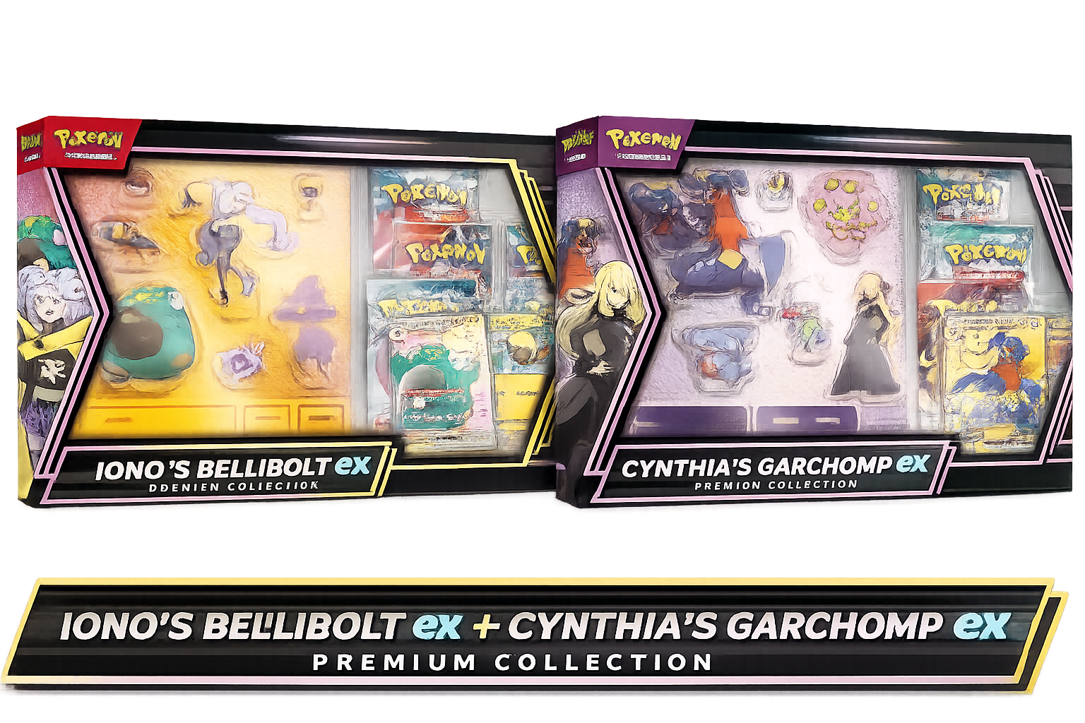 Iono Bellibolt x Cynthia Garchomp bundle ( Exclusive )