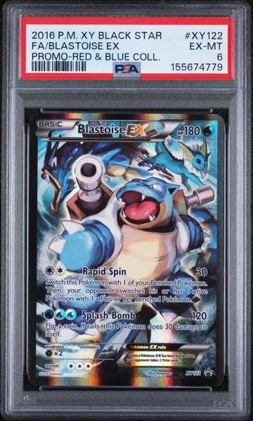 PSA 6 : Blastoise Ex XY Promo