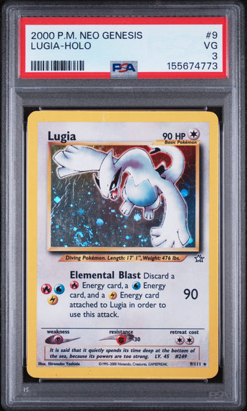 PSA 3 : Lugia Neo Genesis