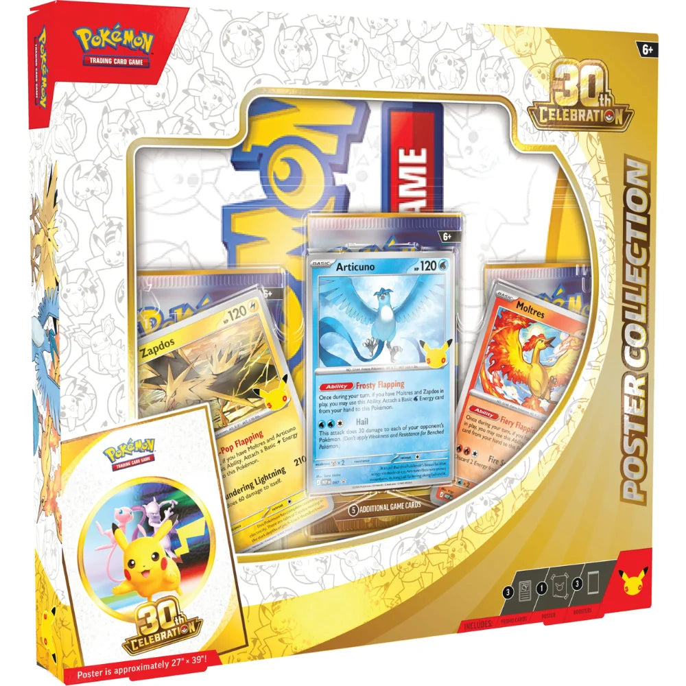 Pokemon : 30th anniversary Poster