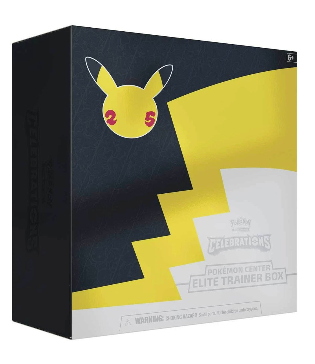 Pokemon TCG Celebrations Pokemon Center Elite Trainer Box ( 25th Anniversary )