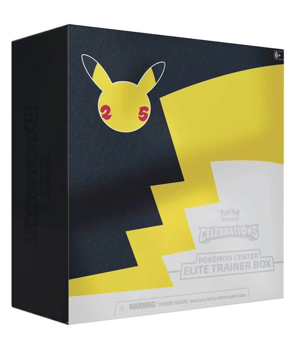 Pokemon TCG Celebrations Pokemon Center Elite Trainer Box ( 25th Anniversary )