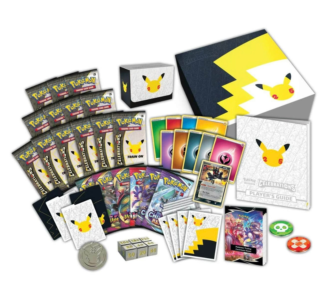 Pokemon TCG Celebrations Pokemon Center Elite Trainer Box ( 25th Anniversary )