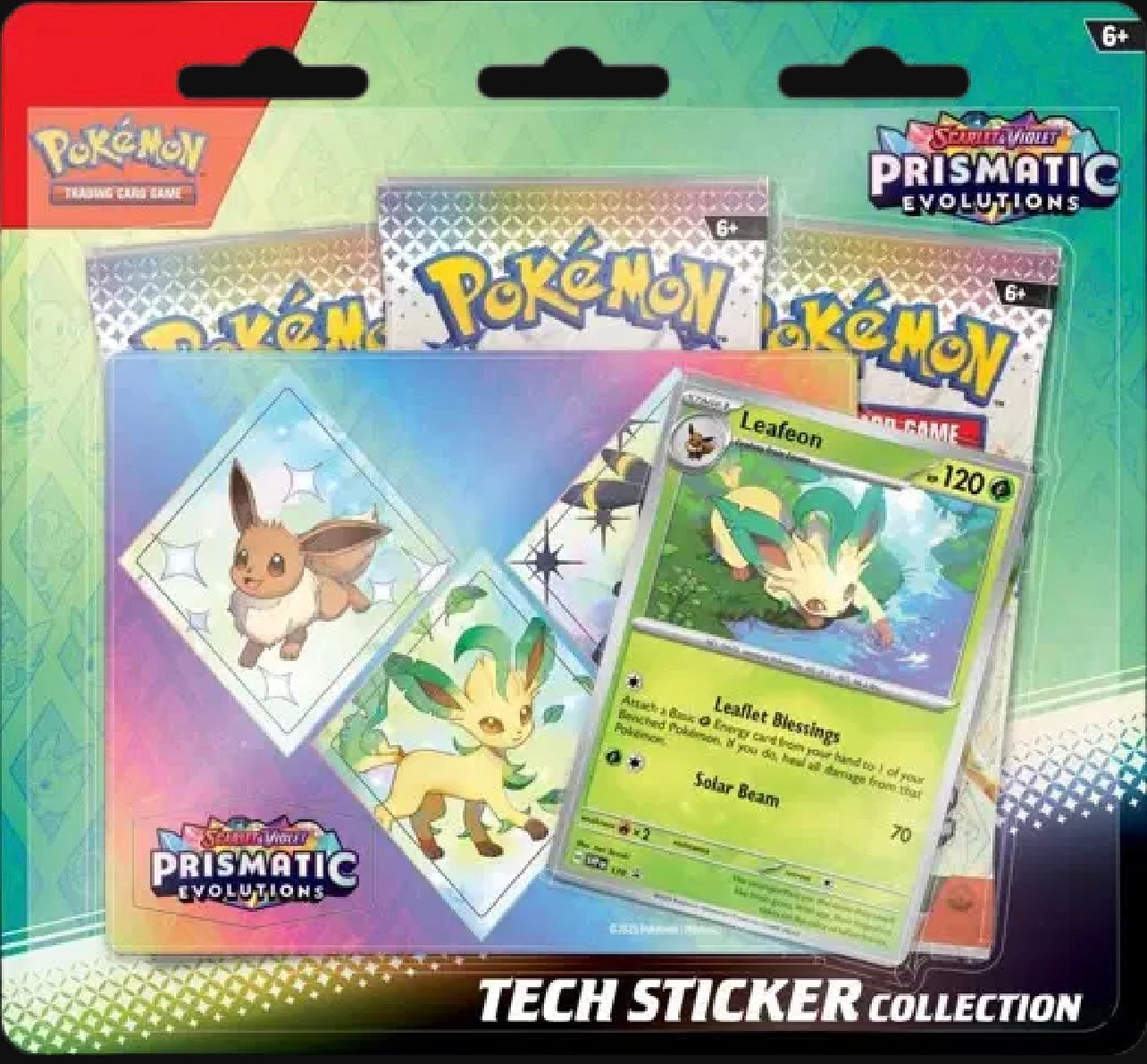 Pokemon Scarlet & Violet-Prismatic Evolutions Tech Sticker Collection