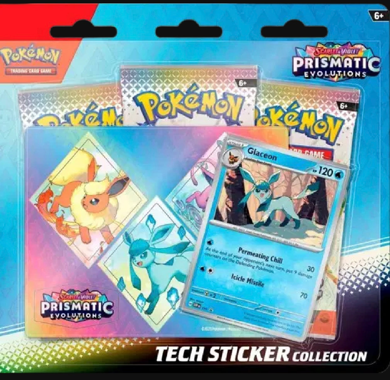 Pokemon Scarlet & Violet-Prismatic Evolutions Tech Sticker Collection