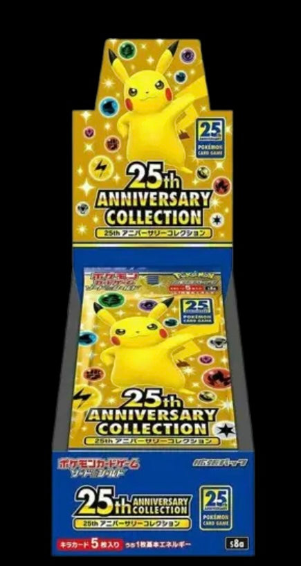 Pokemon s8a 25th Anniversary Collection Booster Box Japanese