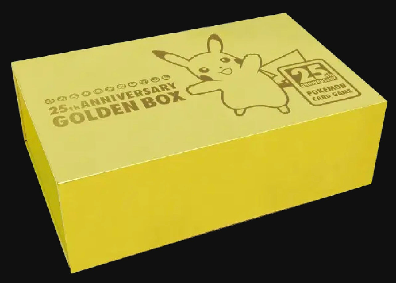 Pokemon Japanese Golden 25th Anniversary Box